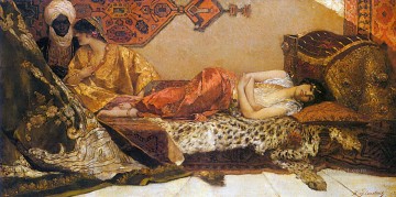 Arab Painting - The Odalisque Jean Joseph Benjamin Constant Araber